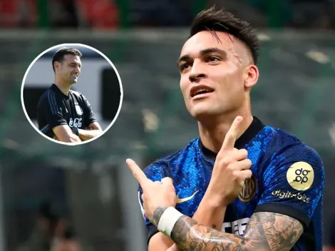 Festeja Scaloni: Lautaro Martínez recupera a su socio ideal antes del Mundial