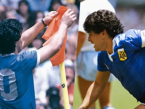 A 36 años de la revancha ante los ingleses: el detalle de Maradona que nadie vio antes de la Mano de Dios