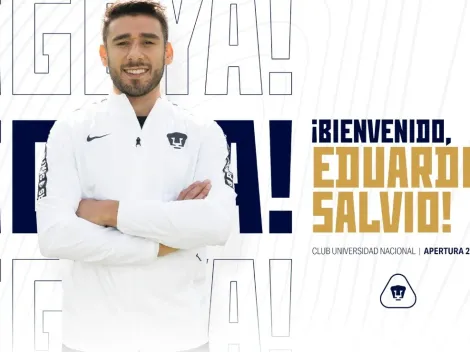 Con una referencia a Boca, Pumas presentó a Salvio como refuerzo