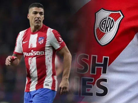 Breve y claro: el primer tuit de River tras la negativa de Luis Suárez