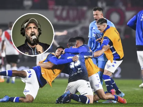 VIDEO | "Es lamentable": el relator de Vélez que explotó contra River en el final del partido