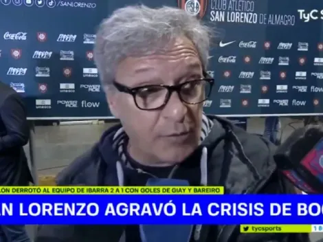 El presidente de San Lorenzo disparó contra el plantel de Boca por los destrozos en el vestuario: "Irresponsabilidad total"
