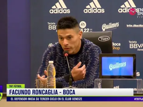 "Un lapsus": el particular blooper que se dio en la presentación que Boca le hizo a Roncaglia