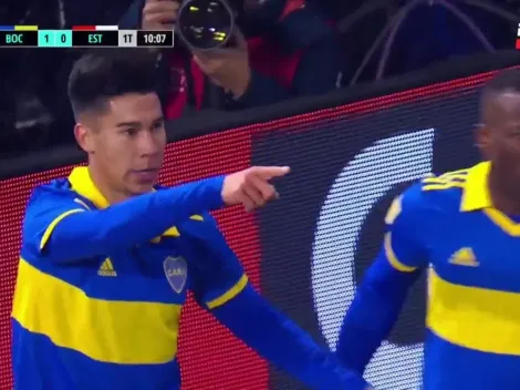 VIDEO | La espectacular definición de Pol Fernández para que Boca gane en La Bombonera