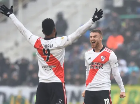 River se comió al Tiburón: en una ráfaga y por Borja, liquidó a Aldosivi