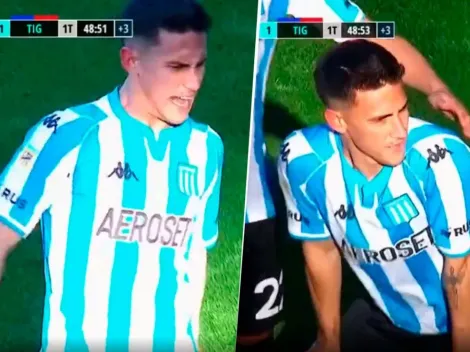 VIDEO | El curioso festejo de Rojas en Racing que ya recorre las redes