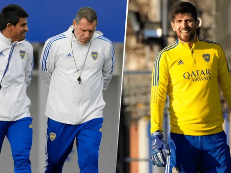 Rossi se entrena a la par del grupo