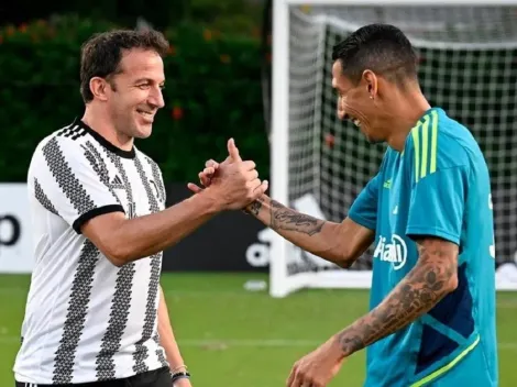 VIDEO | El imperdible desafío entre Di María y Del Piero en Juventus