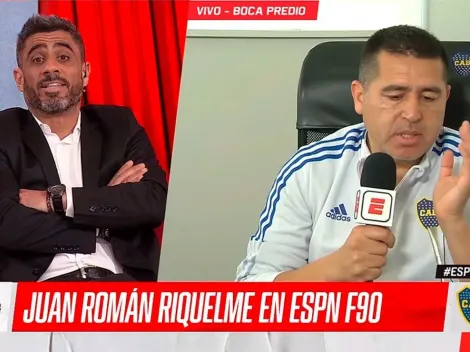 VIDEO | Riquelme cruzó a Bulos en plena entrevista: "Hablás vos solo"