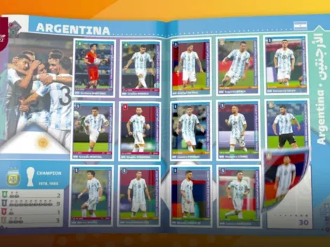 Álbum Panini del Mundial Qatar 2022: cuáles son los jugadores de la Selección Argentina que aparecen