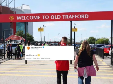 "Qué jugador": el inesperado elogio del Manchester United a un futbolista de la Liga Profesional