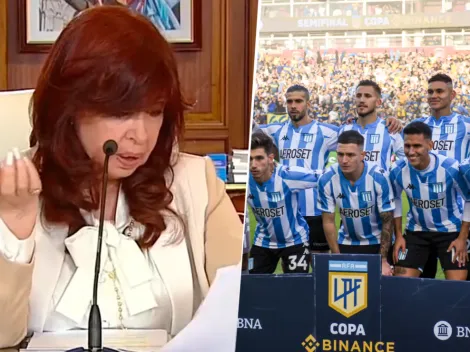 El jugador de Racing que nombró Cristina Kirchner en su descargo al Senado