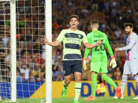 El posteo de Julián Álvarez tras el gol al Barcelona y los comentarios de los jugadores de River