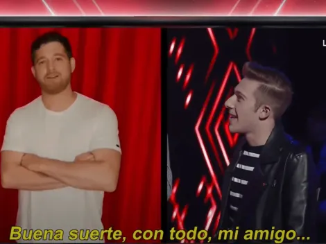 VIDEO | Michael Bublé sorprendió a un participante de La Voz Argentina 2022