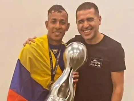 "Gracias, Román": los dos regalos que le hizo Riquelme a Sebastián Villa