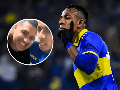 Como Riquelme: el curioso detalle del posteo de Villa que aplauden todos en Boca