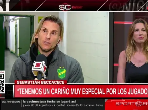 La picante pregunta de Alina Moine a Beccacece sobre Gallardo que llamó la atención en Boca