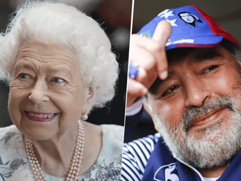 El día que la Reina Isabel II le ofreció ser presidente de una ONG a Maradona