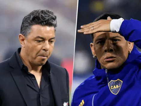 Rojo también se la devolvió a Gallardo: "No nos ganaron nunca"