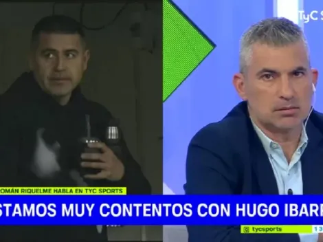 El cruce entre Riquelme y Guido Glait al aire: "¿Puedo terminar o no?"