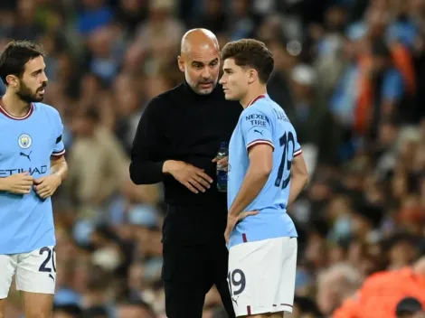 La frase de Guardiola sobre Julián Álvarez tras el triunfo ante Dortmund: "Él tiene que aprender..."