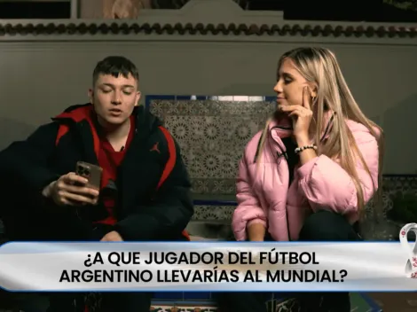 Sorprendió: el jugador del fútbol argentino que Morena Beltrán llevaría al Mundial