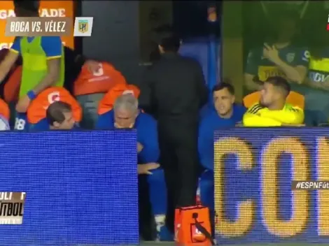 VIDEO | No se vio: el jugador de Boca que se enojó cuando lo sacaron y no quiso saludar a Ibarra