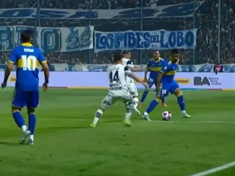 VIDEO | El terrible lujo de Fabra en el comienzo de Gimnasia-Boca