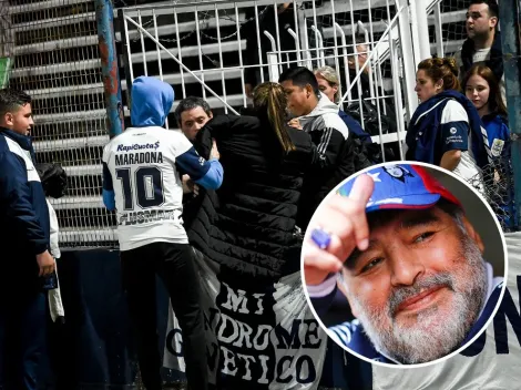 El posteo de la cuenta de Instagram de Maradona tras la barbarie en Gimnasia - Boca