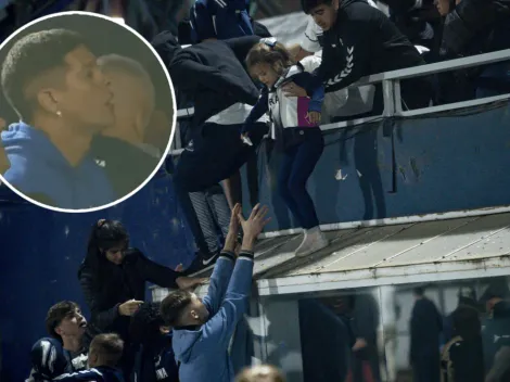 VIDEO | El gesto de Marcos Rojo con la gente de Gimnasia en el medio de los incidentes