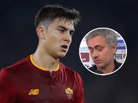 Mourinho: "Veo difícil que Dybala juegue antes de 2023"