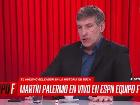 La sincera respuesta de Palermo sobre su relación con Riquelme: "De ahí a que me junte a comer asado..."