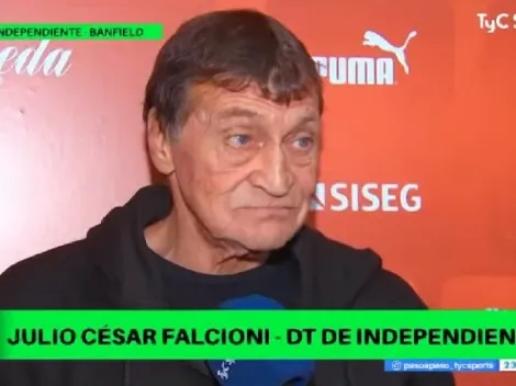 La respuesta de Falcioni cuando le preguntaron por el partido contra Boca: "Las conjeturas..."