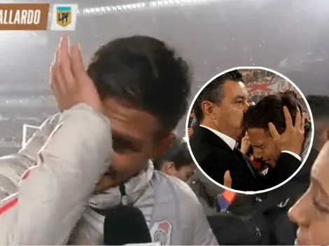 VIDEO | "Lo amo": el alcanzapelotas de River que se quebró al hablar de Gallardo