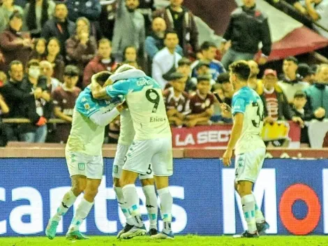 Copetti lo subió a la punta: Racing le ganó a Lanús y dejó a Boca como escolta