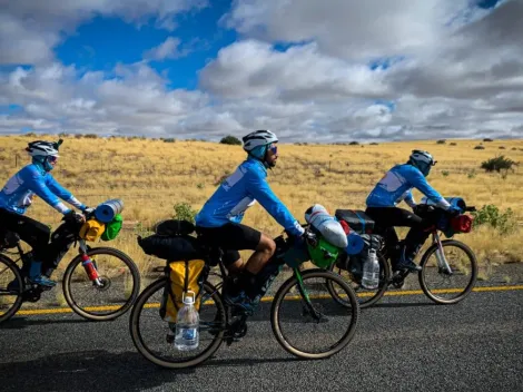 Locura por la Selección: 3 argentinos recorrieron 10 mil kilómetros en bicicleta para estar en Qatar