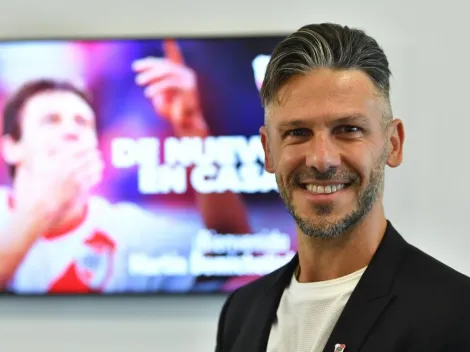 En su presentación como DT de River, Demichelis emuló una histórica frase de Gallardo: "Sigamos creyendo"