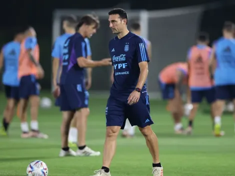 ¿Despejó sus dudas? Scaloni ya tendría definido quienes jugarán en el debut de la Selección en Qatar