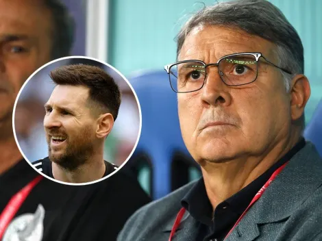 Martino calentó la previa con Argentina: "Que Messi tenga una mala tarde"