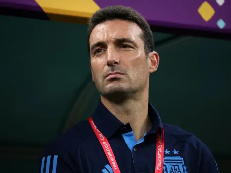 ¿Fue irónico? Scaloni le mandó "un saludo" a un técnico en plena conferencia