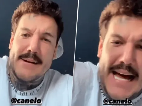 Alex Caniggia también cruzó a Canelo Álvarez para defender a Messi: "Chupa japi"