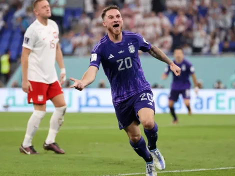 VIDEO | Mac Allister le da la ventaja a la Selección con un golazo desde el vestuario