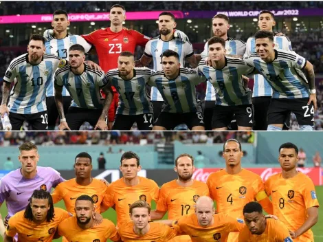 ¿Quién tiene mejor equipo? Uno x uno, el XI de Argentina y Países Bajos en detalle