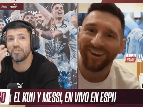 Messi hizo tentar al Papu Gómez con la pregunta que le hizo al Kun: "¿Tás haciendo fierro?"