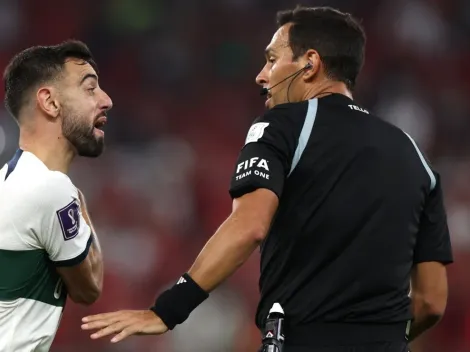 Bruno Fernandes también explotó contra Tello y Argentina tras la eliminación de Portugal