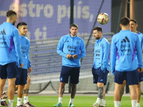 Los 3 equipos que probó Scaloni para la semifinal ante Croacia