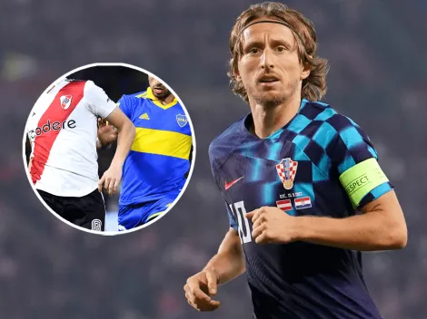 Modric no dudó y se quiere poner la camiseta: ¿Boca o River?