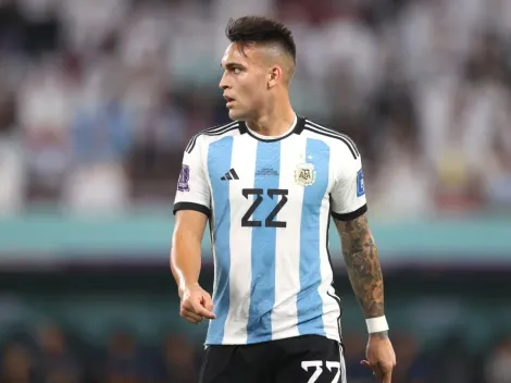 ¿Por qué no juega Lautaro Martínez en el Argentina vs. Croacia?