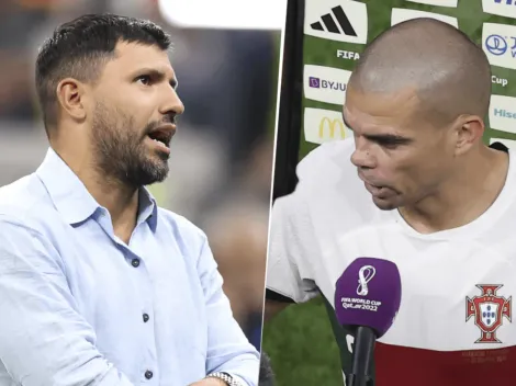 La contundente respuesta del Kun Agüero a Pepe y Bruno Fernandes