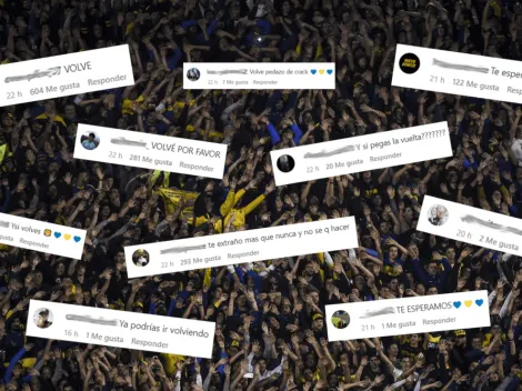 "Volvé, por favor": un ex-Boca saludó a los hinchas por su día y suplicaron su regreso